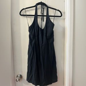 Holister halter top dress in black in size M